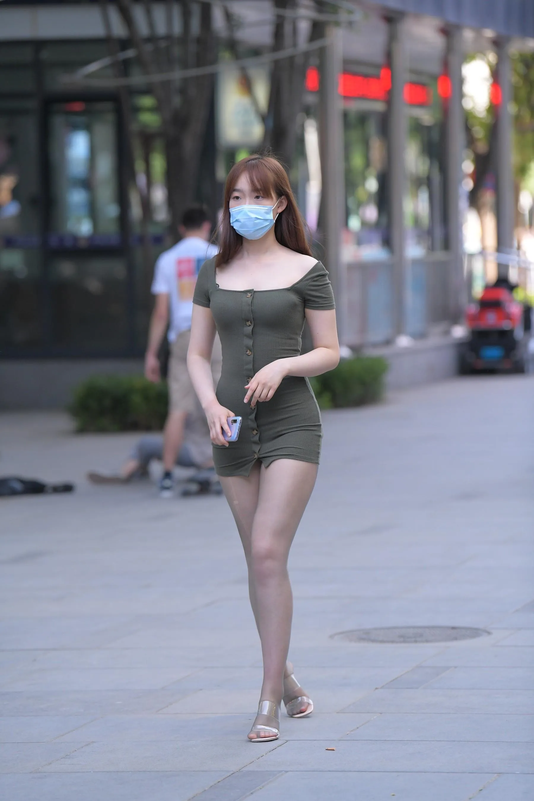 魔镜街拍 NO.183 包臀丝袜美女 [126P]插图
